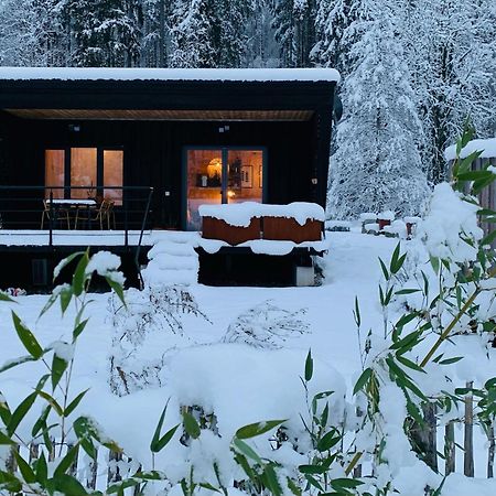 Hjem - Tiny Homes Direkt Am Wald Zwischen Allgaeu & Bodensee Bergatreute Kültér fotó