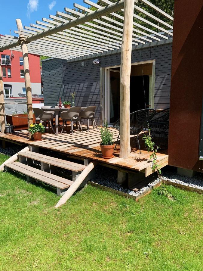 Hjem - Tiny Homes Direkt Am Wald Zwischen Allgaeu & Bodensee Bergatreute Kültér fotó