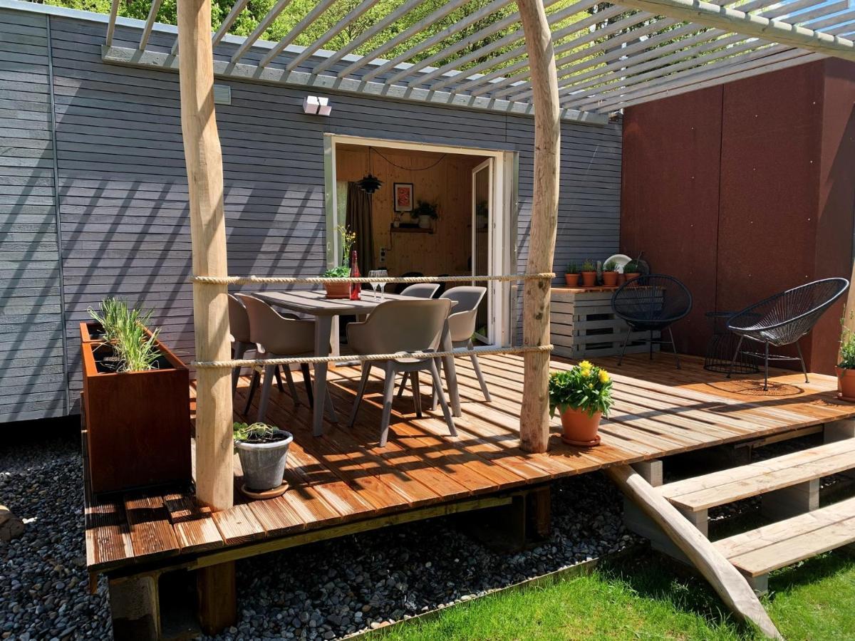 Hjem - Tiny Homes Direkt Am Wald Zwischen Allgaeu & Bodensee Bergatreute Kültér fotó