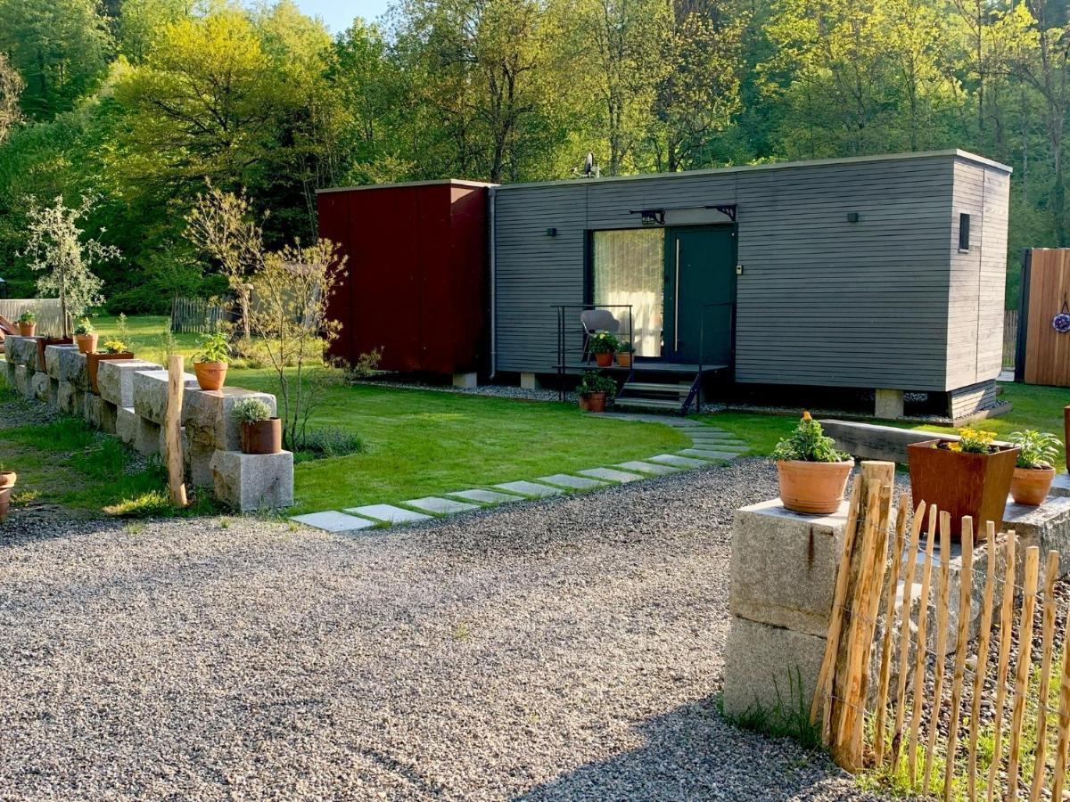 Hjem - Tiny Homes Direkt Am Wald Zwischen Allgaeu & Bodensee Bergatreute Kültér fotó