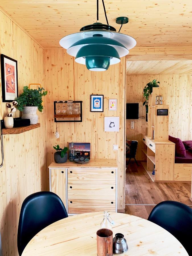 Hjem - Tiny Homes Direkt Am Wald Zwischen Allgaeu & Bodensee Bergatreute Kültér fotó