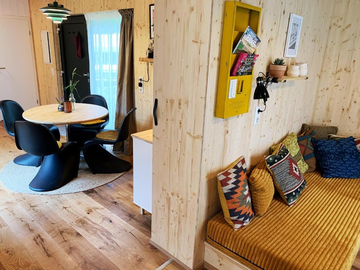 Hjem - Tiny Homes Direkt Am Wald Zwischen Allgaeu & Bodensee Bergatreute Kültér fotó