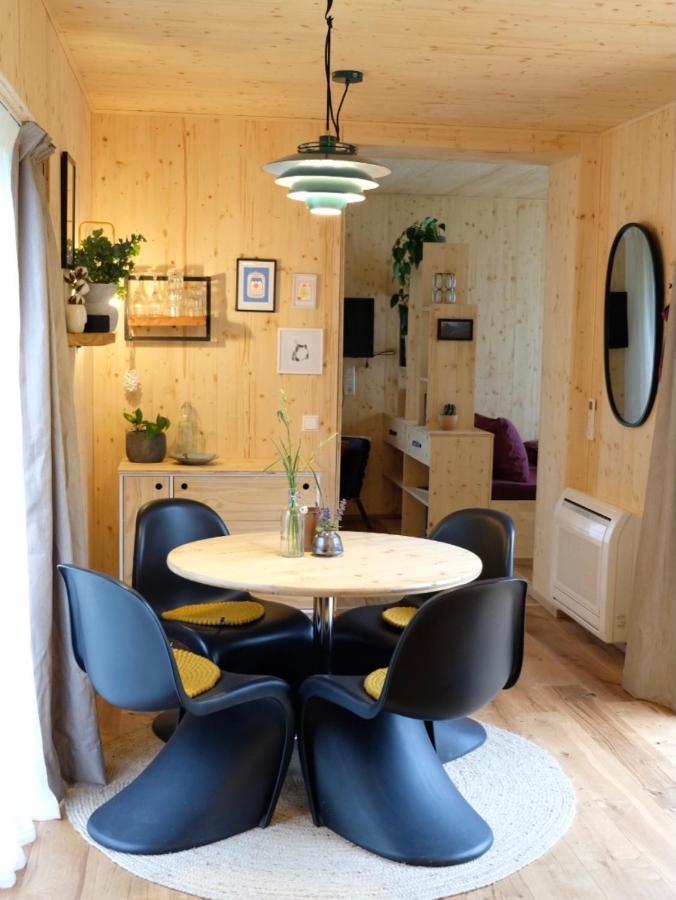 Hjem - Tiny Homes Direkt Am Wald Zwischen Allgaeu & Bodensee Bergatreute Kültér fotó