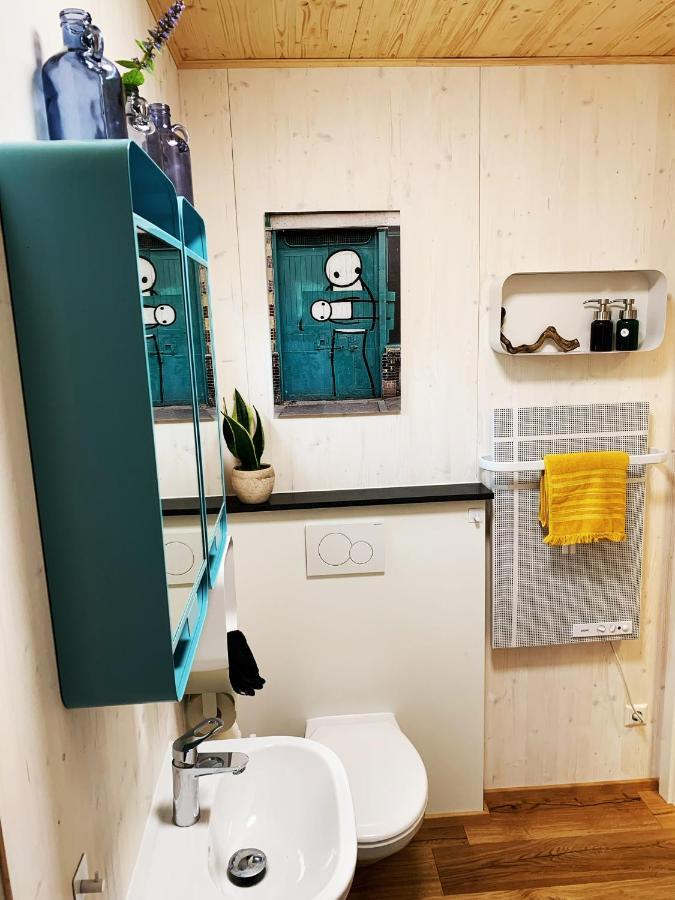 Hjem - Tiny Homes Direkt Am Wald Zwischen Allgaeu & Bodensee Bergatreute Kültér fotó