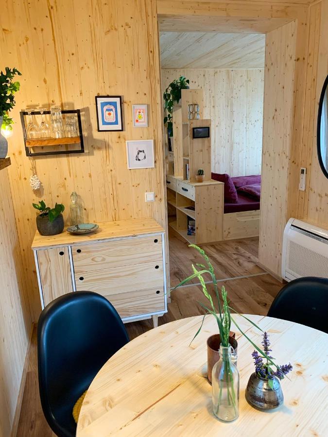 Hjem - Tiny Homes Direkt Am Wald Zwischen Allgaeu & Bodensee Bergatreute Kültér fotó