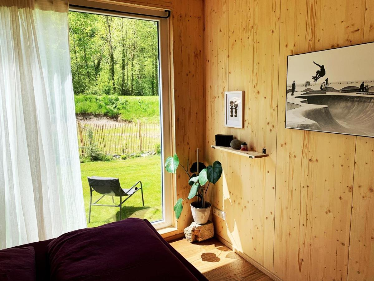 Hjem - Tiny Homes Direkt Am Wald Zwischen Allgaeu & Bodensee Bergatreute Kültér fotó