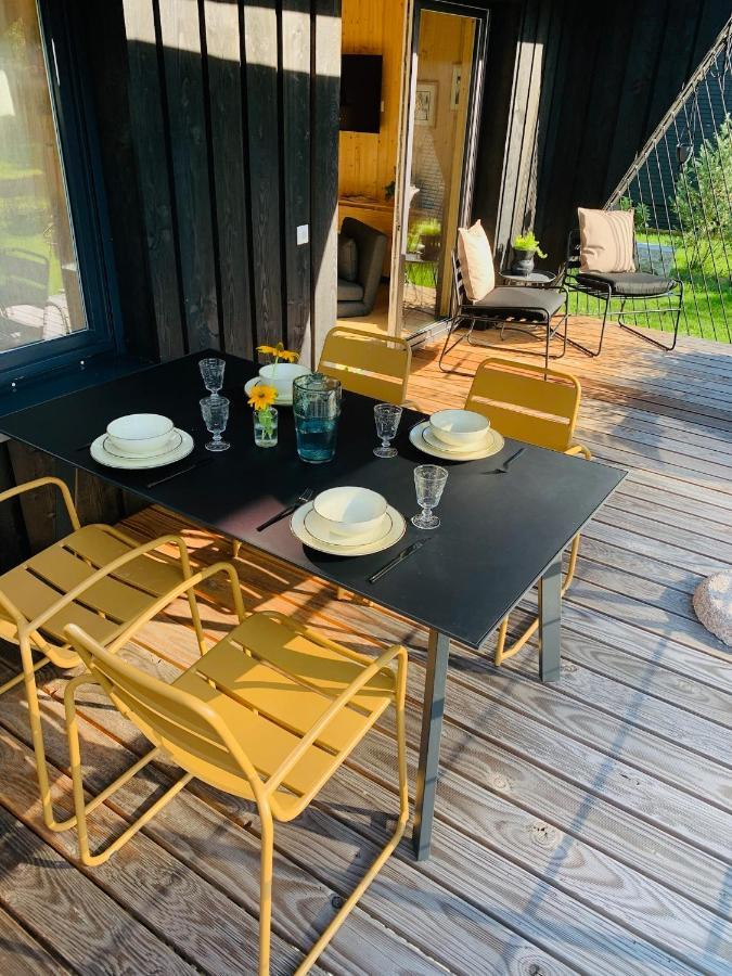 Hjem - Tiny Homes Direkt Am Wald Zwischen Allgaeu & Bodensee Bergatreute Kültér fotó