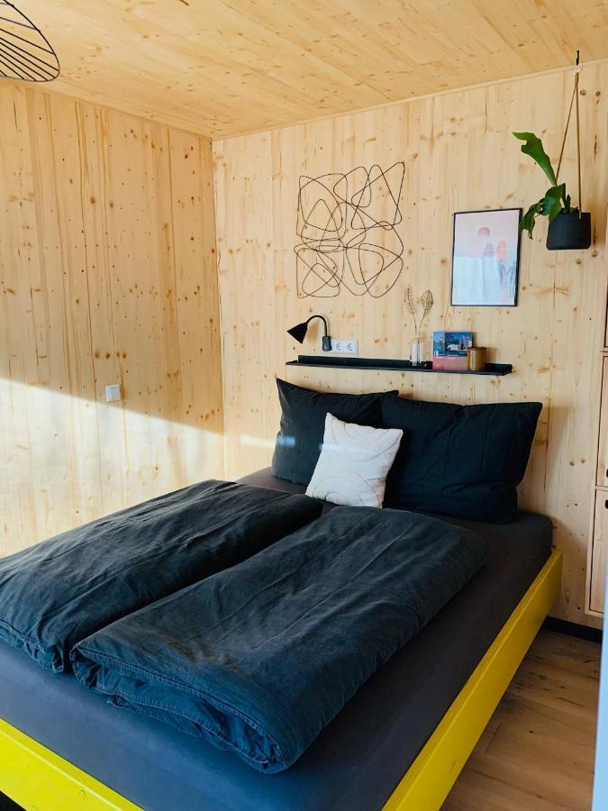 Hjem - Tiny Homes Direkt Am Wald Zwischen Allgaeu & Bodensee Bergatreute Kültér fotó