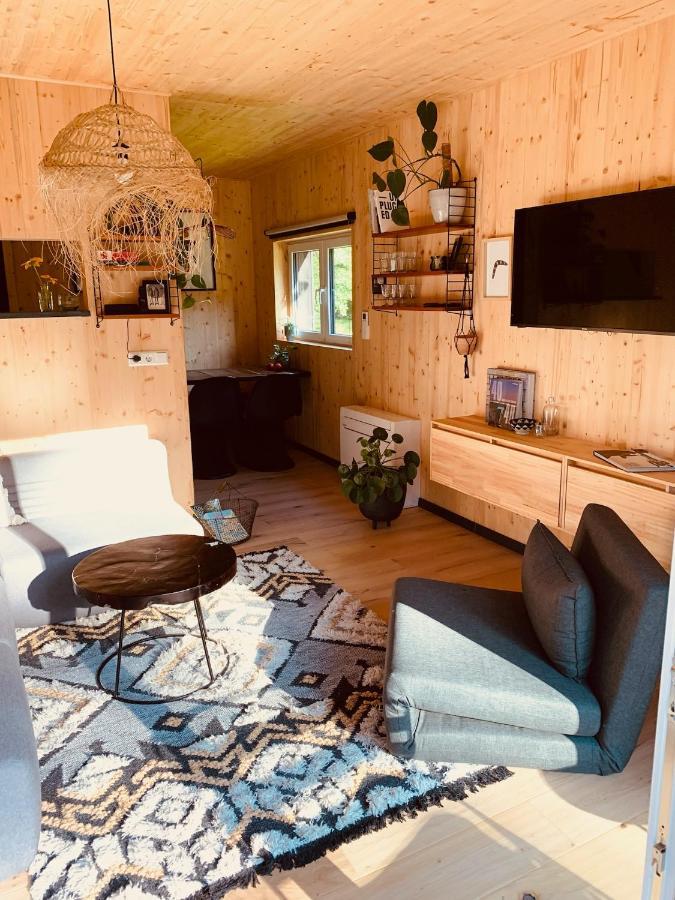 Hjem - Tiny Homes Direkt Am Wald Zwischen Allgaeu & Bodensee Bergatreute Kültér fotó